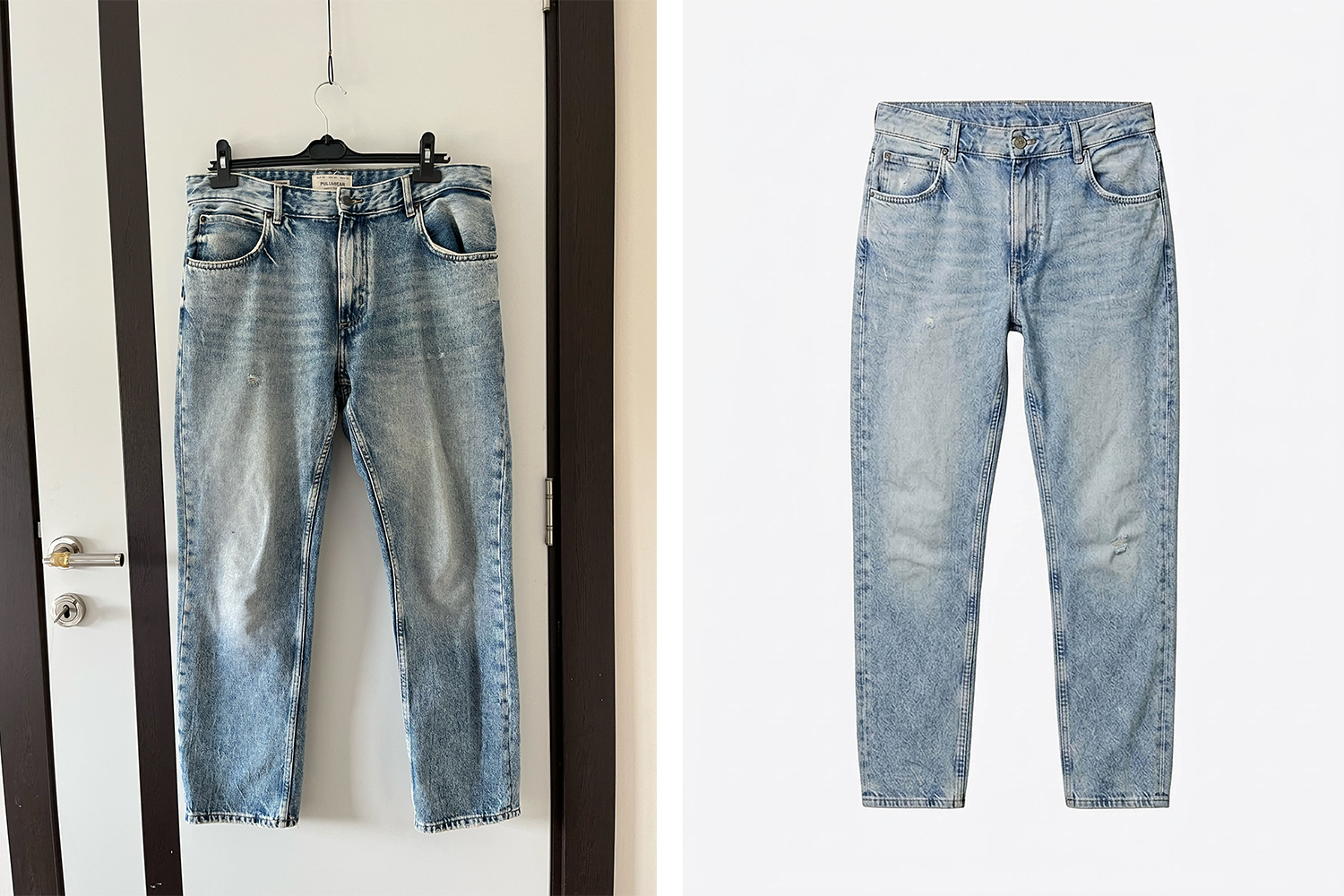 kot-pantolon-oncesi-sonrasi Kot Pantalon Yapay Zeka Fotoğraf Üretimi