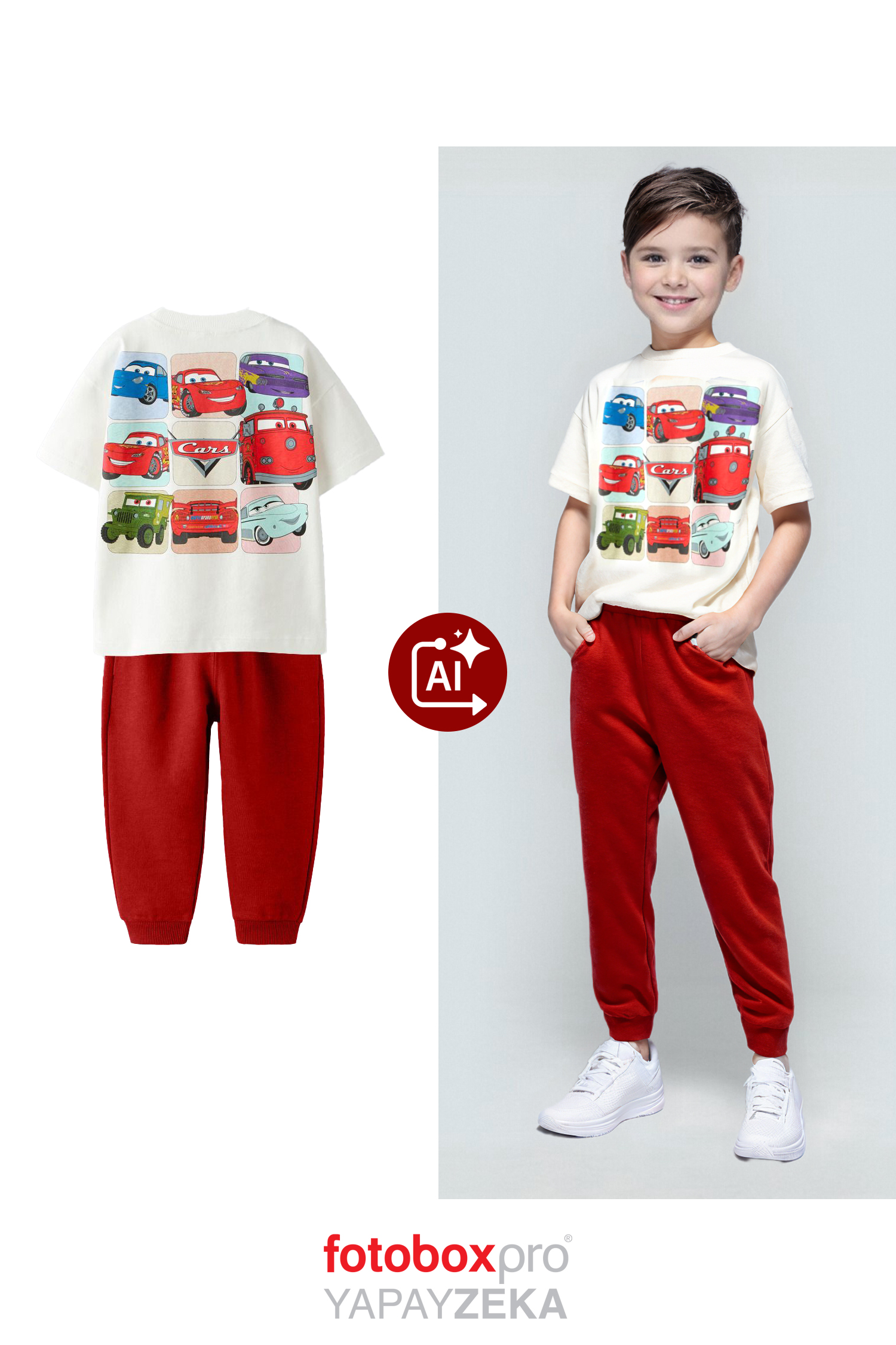 yapay zeka iledekupe cekimden modelli cocuk fotograf uretimi